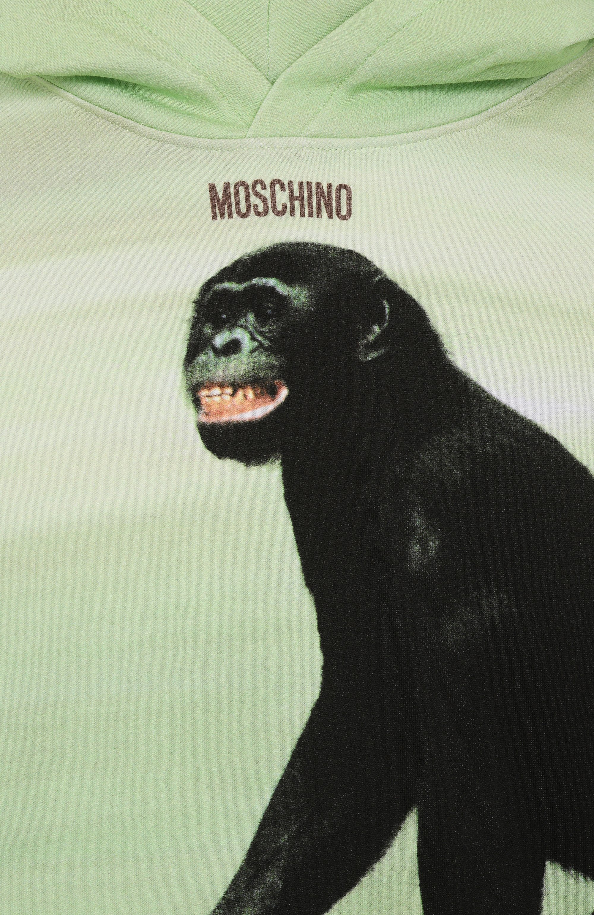 Хлопковое худи MOSCHINO, арт. HUF08Y/LCA52/10-14, фото 3