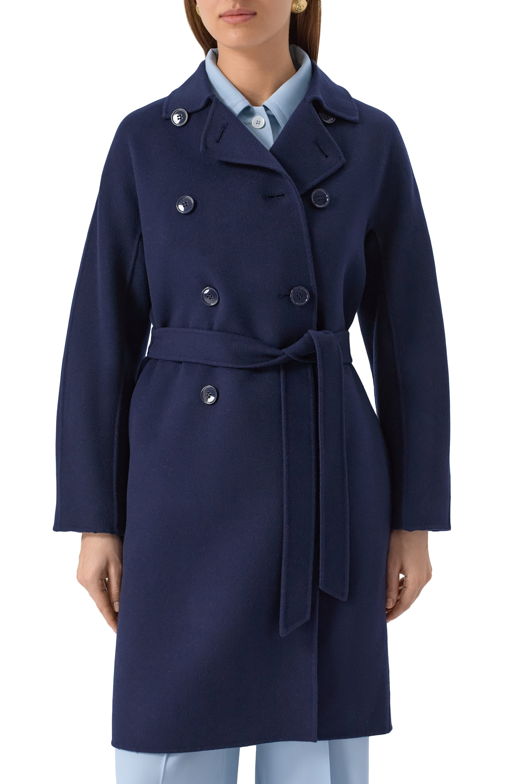 Шерстяное пальто WEEKEND MAX MARA, арт. AVENUE, фото 3