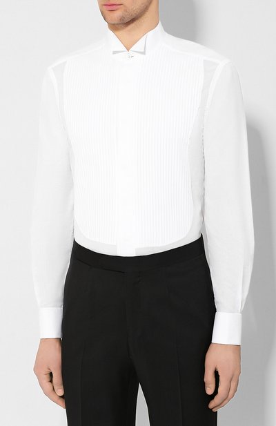 Хлопковая сорочка KITON, арт. UCIDDPP5/H0003401, фото 3