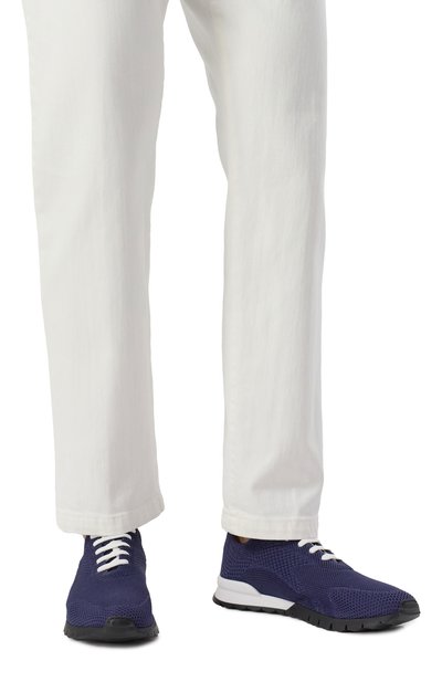 Текстильные кроссовки KITON, арт. USSFITN00809, фото 3