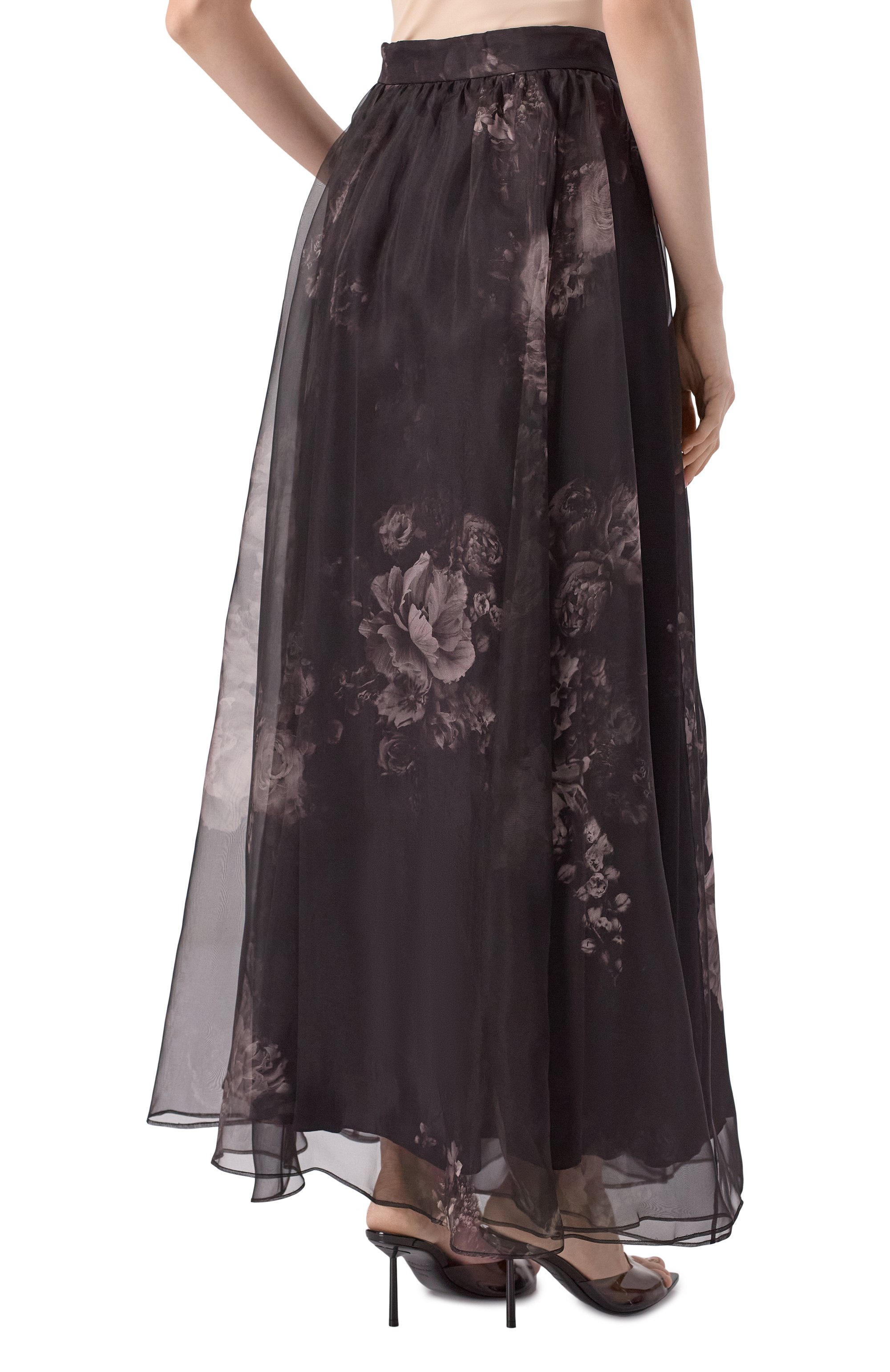 Шелковая юбка ZIMMERMANN, арт. 5350SF251, фото 4