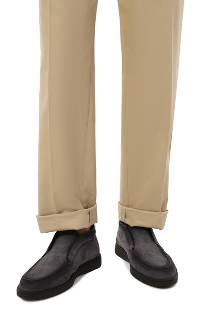 Ботинки detroit из нубука SANTONI, арт. MGDG17823SM0AETG, фото 3