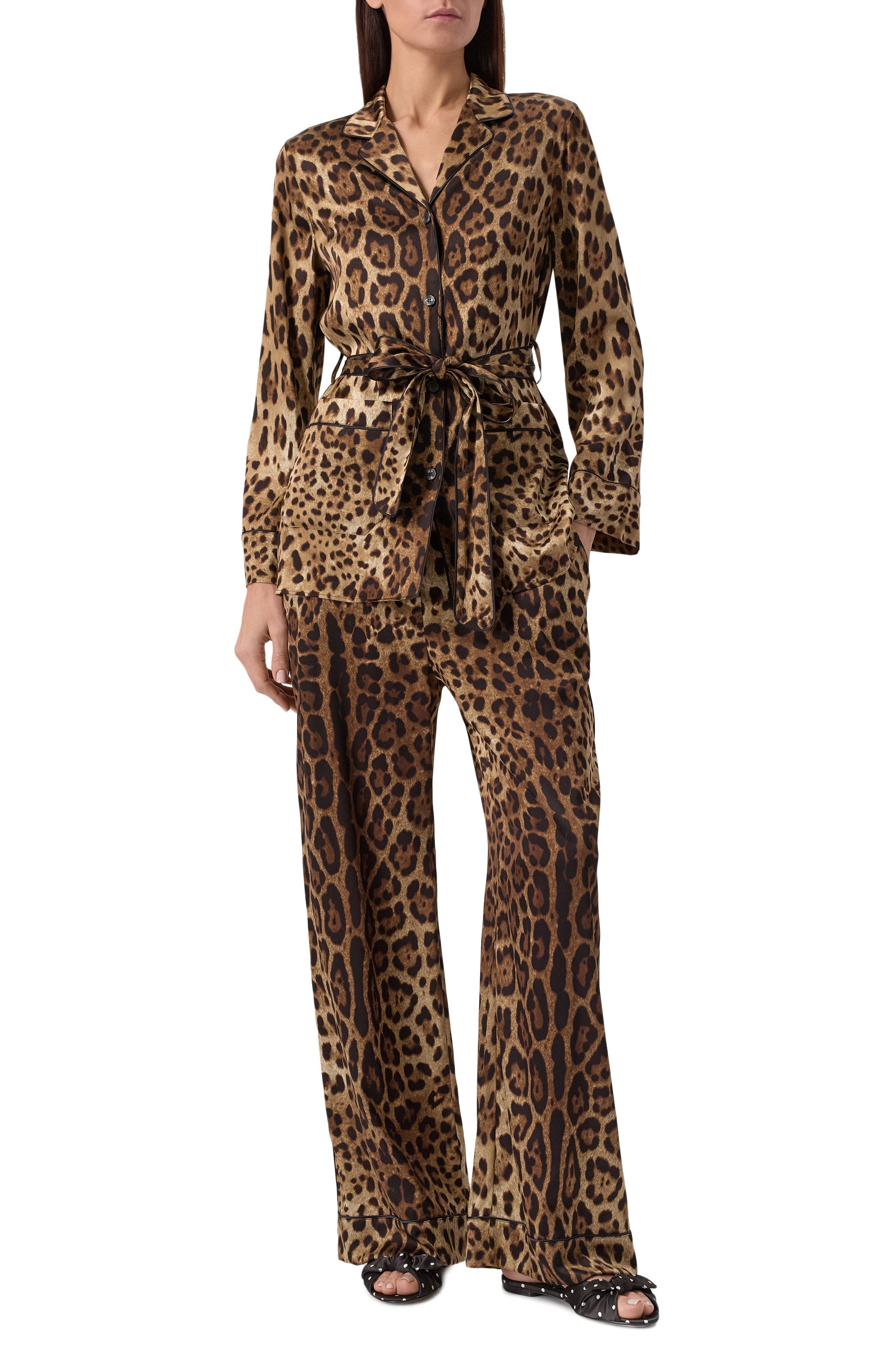 Шелковая блузка DOLCE & GABBANA, арт. F5I89T/FSAXY, фото 2