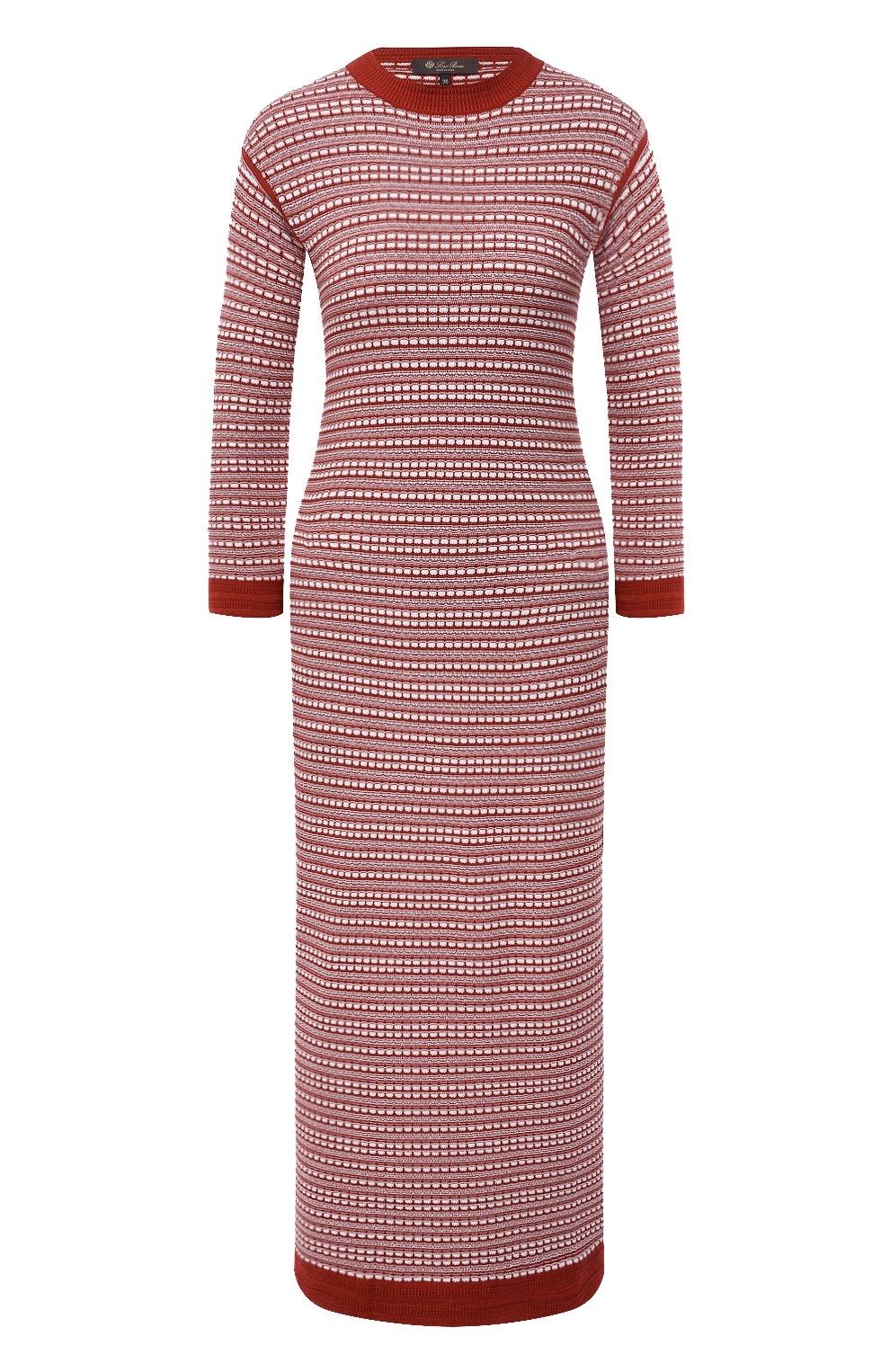 Платье из шелка и хлопка LORO PIANA, арт. FAL5240, фото 1