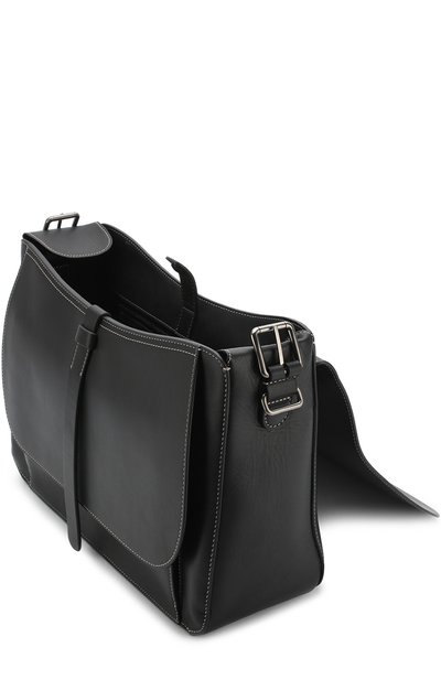 Кожаный мессенджер с клапаном GIORGIO ARMANI, арт. Y2M193/YDI5J, фото 4