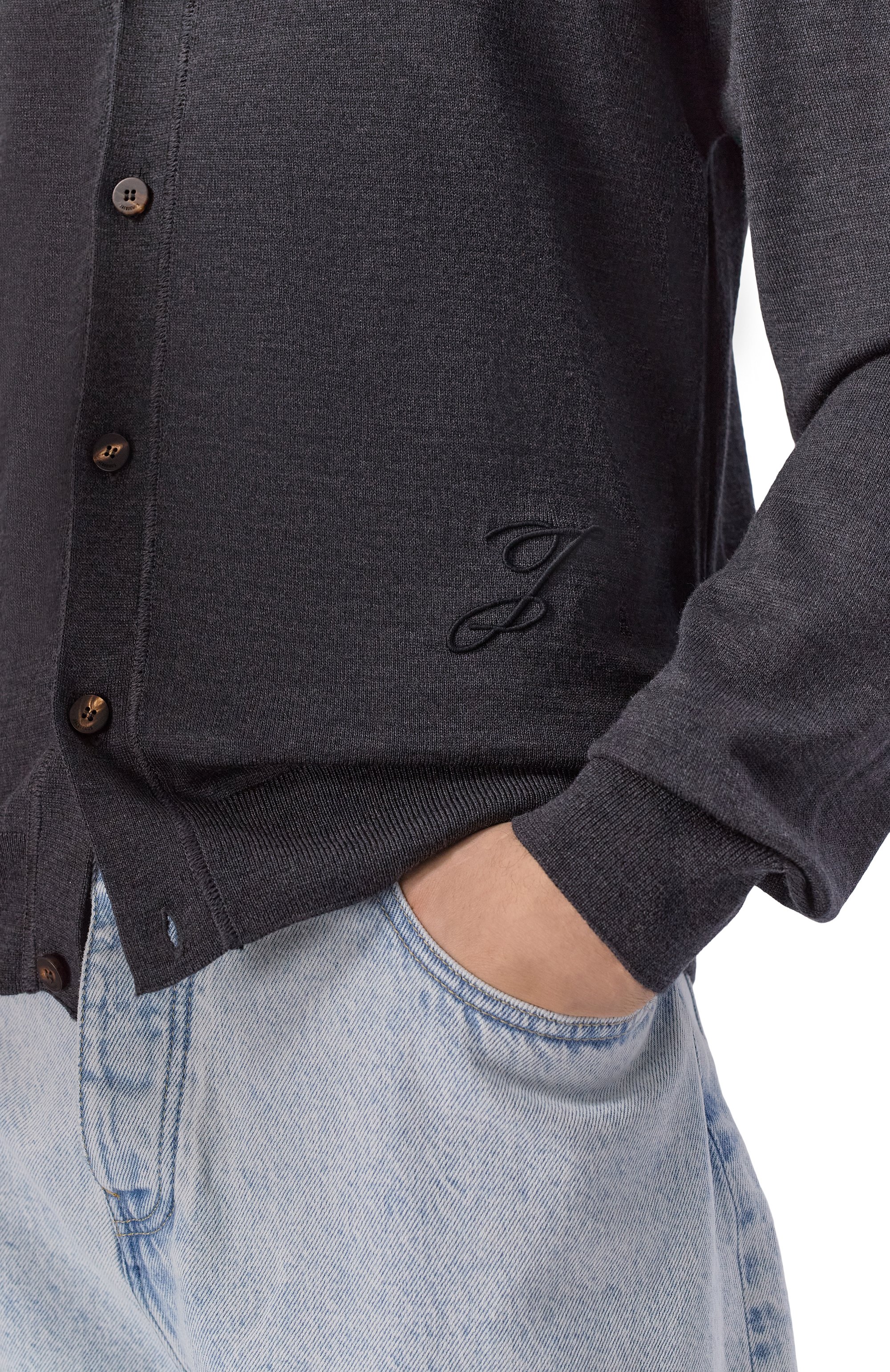 Шерстяной кардиган JACQUEMUS, арт. 26ECDM00585/AK00299, фото 5