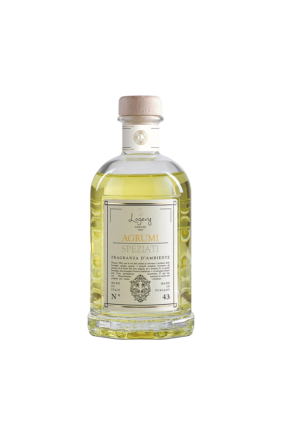Диффузор agrumi speziati / "пряный цитрус" (100ml) LOGEVY FIRENZE 1965, арт. 8050519371827, фото 2