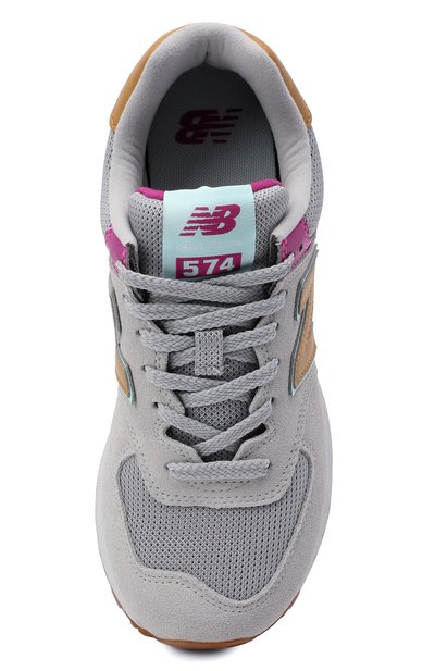 Комбинированные кроссовки 574 NEW BALANCE, арт. WT574ATA/B, фото 5