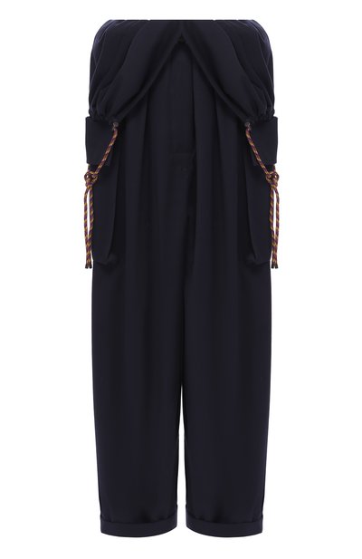 Женские брюки из смеси хлопка и шерсти DRIES VAN NOTEN, арт. 191-30922-7286
