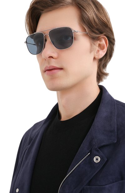 Солнцезащитные очки TOM FORD синего цвета по цене 62100 руб., арт. TF815 14V, фото 2 Солнцезащитные очки TOM FORD, арт. TF815 14V, фото 2
