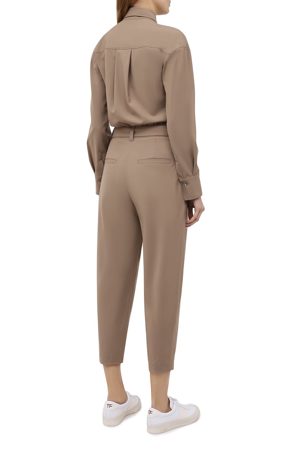 Шерстяной комбинезон BRUNELLO CUCINELLI бежевого цвета по цене 384500 руб., арт. MA105FV799, фото 4 Шерстяной комбинезон BRUNELLO CUCINELLI, арт. MA105FV799, фото 4