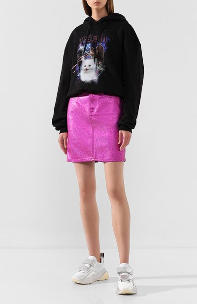 Хлопковое худи MSGM, арт. 2741MDM161 195799, фото 2
