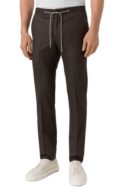 Шерстяные брюки CORNELIANI, арт. 264L25-2618111, фото 3