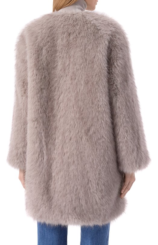 Шуба Max Mara Studio ER0S Серый  ER0S Фото 4