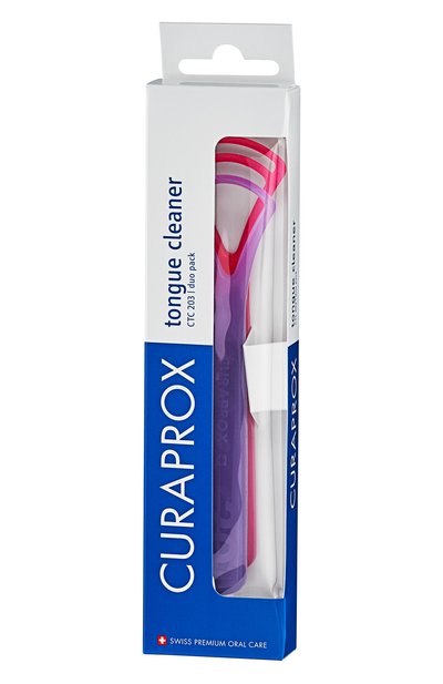 Женское набор скребков для языка ctc 203 (2 шт.) CURAPROX, арт. 7612412427134