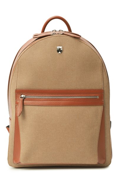 Мужской рюкзак RUBEUS MILANO, арт. BACKPACK BAG MICHELANGEL0/CALFSKIN GRAN PRIX+CANVA