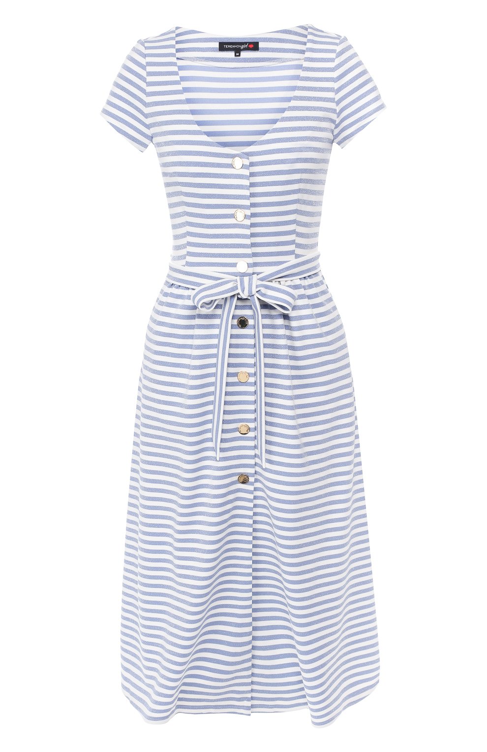 Платье в полоску TEREKHOV GIRL, арт. 2DK039/5822.ST141/S19, фото 1
