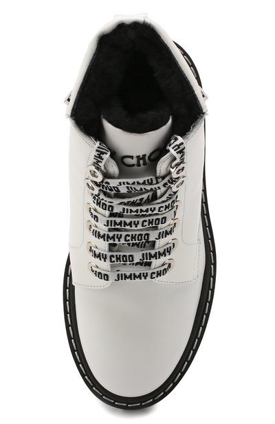 Кожаные ботинки snow JIMMY CHOO, арт. SN0W FLAT/WVJ, фото 5