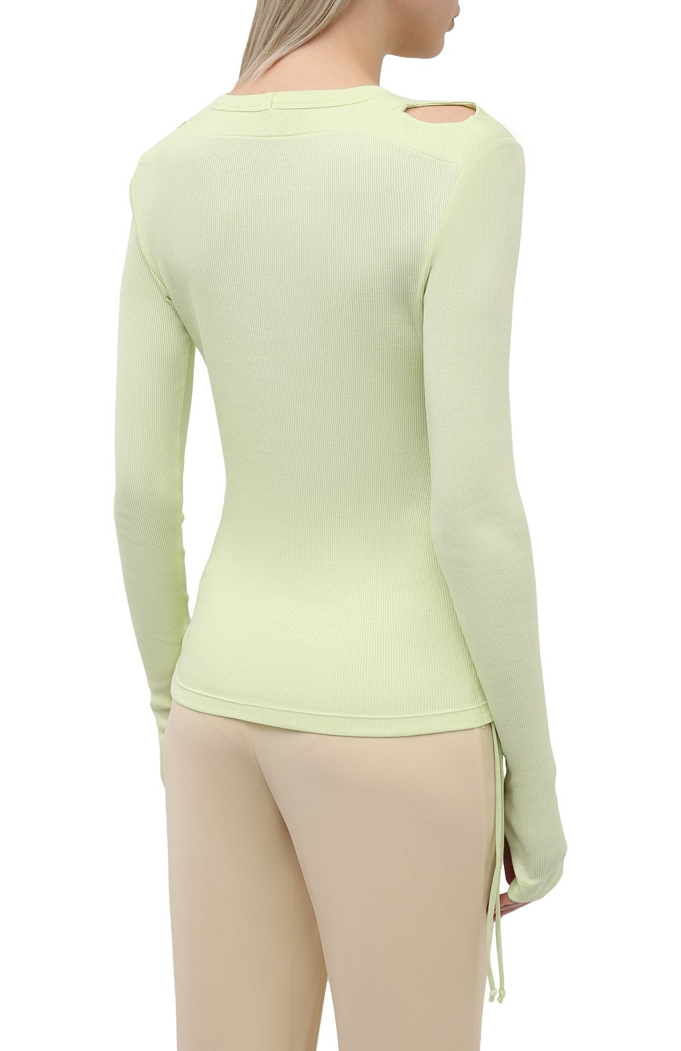 Хлопковый пуловер HELMUT LANG, арт. L01HW510, фото 4