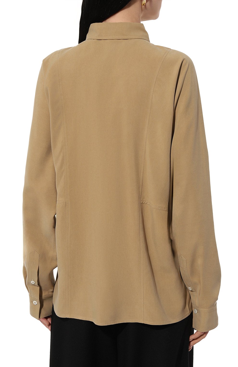 Шелковая блузка TOTEME, арт. 241-WRT989-FB0073, фото 4