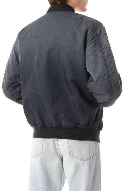 Бомбер DIESEL темно-синего цвета по цене 49700 руб., арт. A12087/0QHAR, фото 4 Бомбер DIESEL, арт. A12087/0QHAR, фото 4