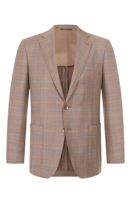 Шерстяной пиджак Canali 23275-CF05069 Коричневый 23275-CF05069