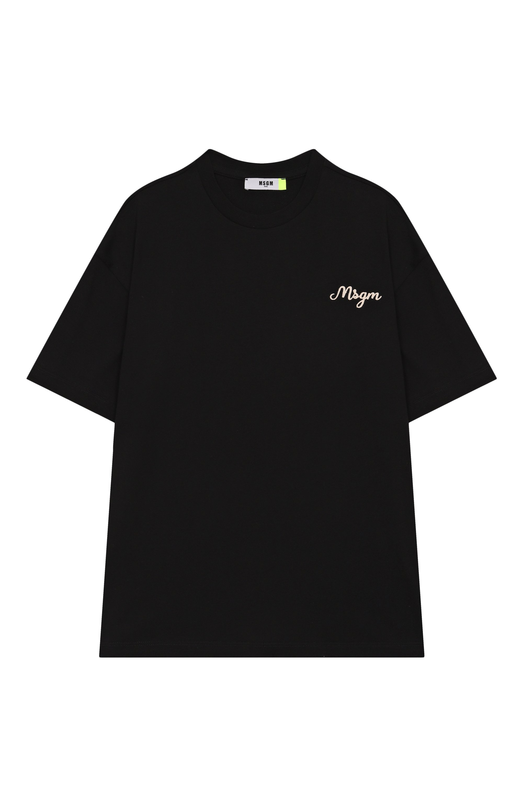 Хлопковая футболка MSGM KIDS, арт. F5MSJBTH253, фото 1