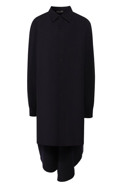 Женское платье из шерсти и вискозы YOHJI YAMAMOTO, арт. YC-D31-128