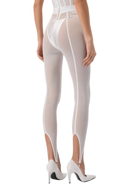 Легинсы DANIIL ANTSIFEROV белого цвета по цене 55000 руб., арт. DA_1730, фото 4 Легинсы DANIIL ANTSIFEROV, арт. DA_1730, фото 4