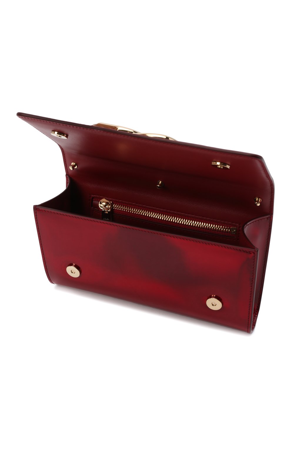 Клатч 3.5 DOLCE & GABBANA красного цвета по цене 133000 руб., арт. BB7082/AQ495, фото 5 Клатч 3.5 DOLCE & GABBANA, арт. BB7082/AQ495, фото 5