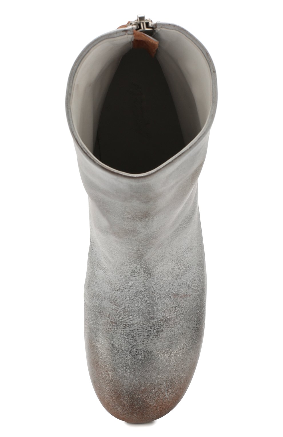 Кожаные ботильоны MARSELL серебряного цвета по цене 88350 руб., арт. MW5570/CAV.LAM.ASP., фото 5 Кожаные ботильоны MARSELL, арт. MW5570/CAV.LAM.ASP., фото 5