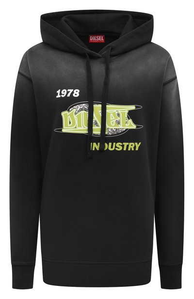 Женский хлопковое худи DIESEL, арт. A15386/0PHAQ