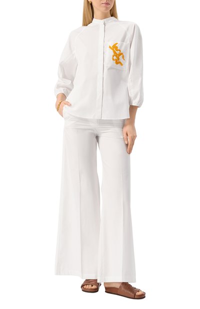 Хлопковая рубашка BEATRICE .B, арт. 25FE4245VEGA, фото 2