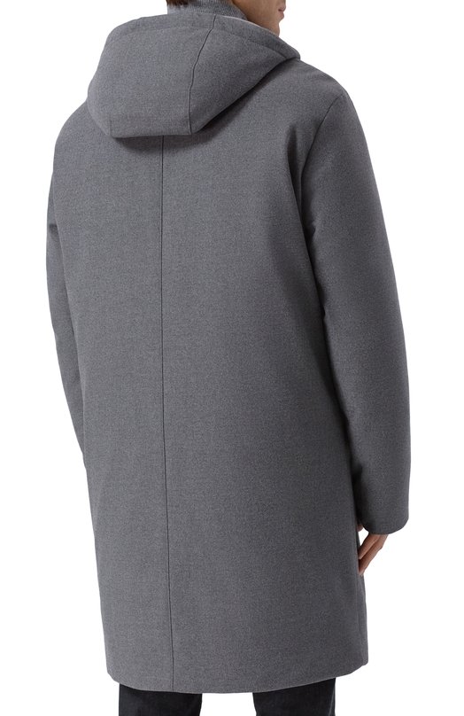 Утепленное пальто BOSS 50550790 Серый  50550790 Фото 4