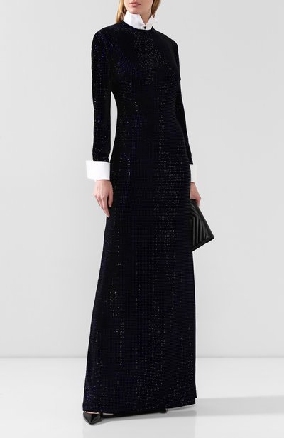 Платье-макси RALPH LAUREN фиолетового цвета по цене 1995000 руб., арт. 290775995, фото 2 Платье-макси RALPH LAUREN, арт. 290775995, фото 2