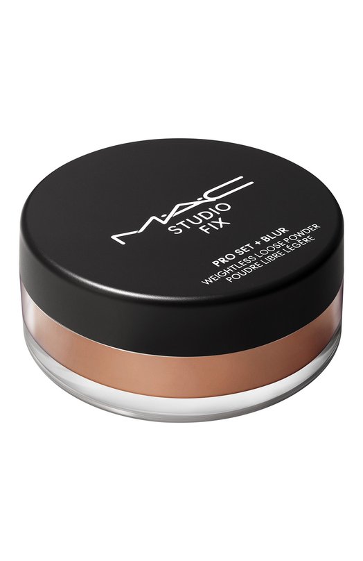 фото Рассыпчатая пудра studio fix pro set + blur weightless loose powder, deep dark (6.5g) mac