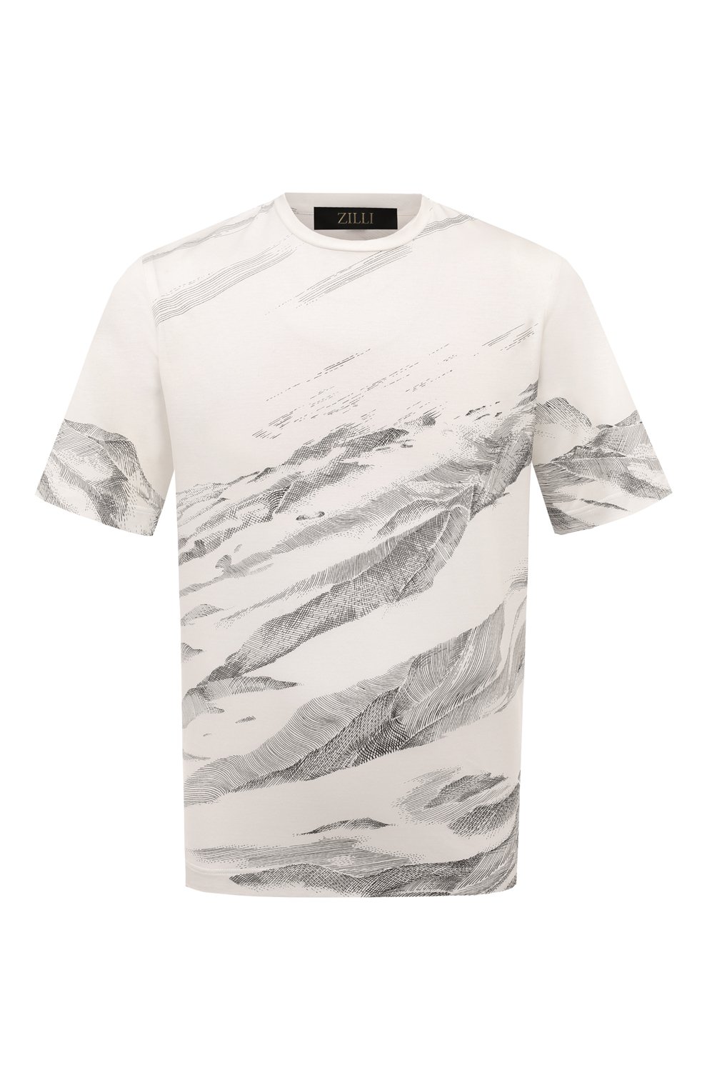 Хлопковая футболка ZILLI, арт. TSR02AM0100VLM000, фото 1