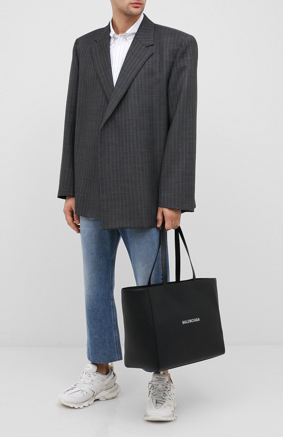 Кожаная сумка-тоут everyday BALENCIAGA, арт. 618284/DLQ4N, фото 2