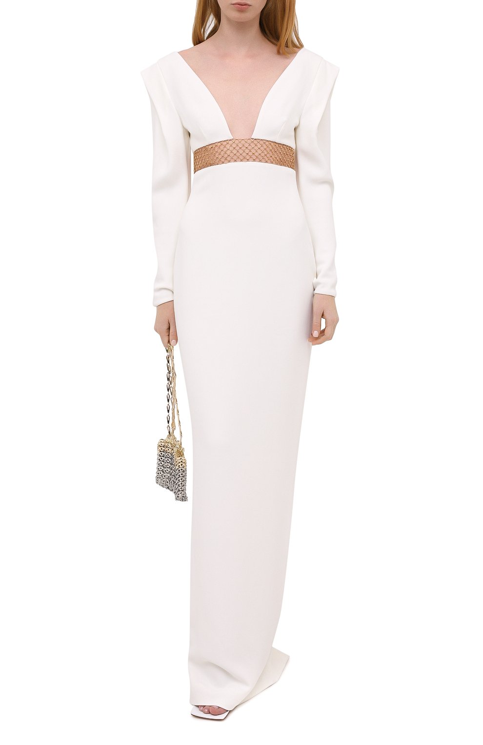 Платье STELLA MCCARTNEY белого цвета по цене 328500 руб., арт. 601996/SNA28, фото 2 Платье STELLA MCCARTNEY, арт. 601996/SNA28, фото 2