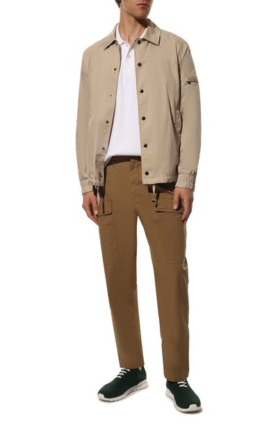 Текстильные кроссовки KITON, арт. USSFITBN00809, фото 2