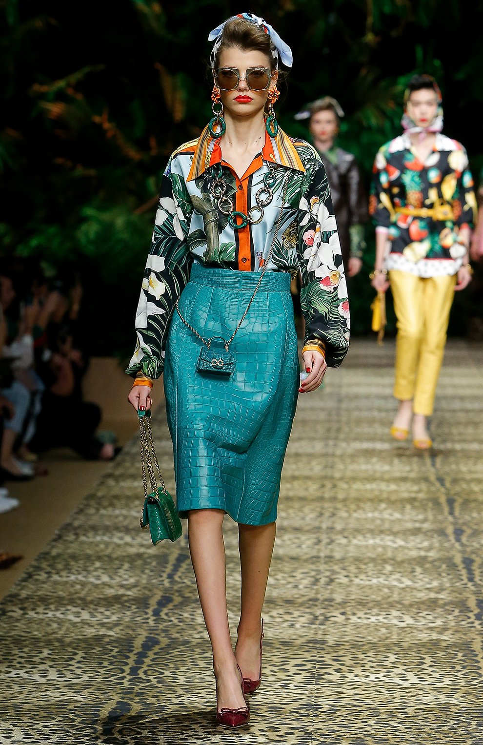 Шелковая рубашка DOLCE & GABBANA, арт. F5N12T/GDV25, фото 6