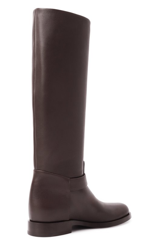 Кожаные сапоги Day Classic Dolce & Gabbana CU1221/A0831 Коричневый  CU1221/A0831 Фото 5