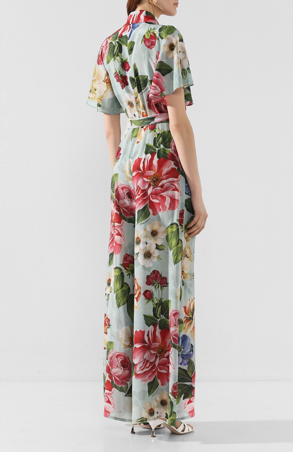 Шелковый комбинезон DOLCE & GABBANA, арт. F6H4VT/IS1A4, фото 4