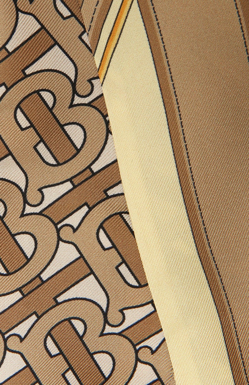 Шелковый шарф BURBERRY, арт. 8042630, фото 2