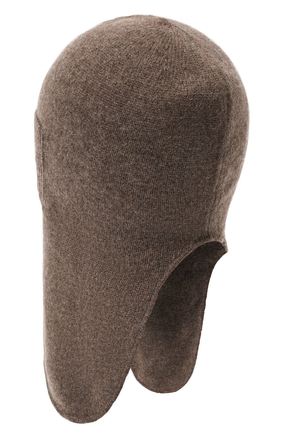 Кашемировая шапка-ушанка TEGIN коричневого цвета по цене 16280 руб., арт. 5603-3098, фото 3 Кашемировая шапка-ушанка TEGIN, арт. 5603-3098, фото 3