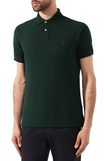Хлопковое поло POLO RALPH LAUREN, арт. 710680784, фото 3