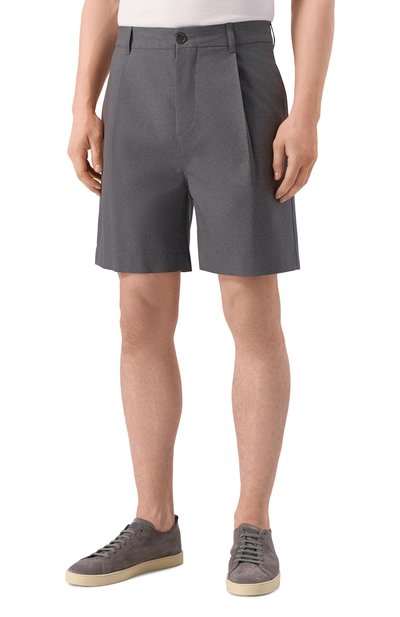 Шерстяные шорты MARNI, арт. PUMU0289A0/TW839, фото 3