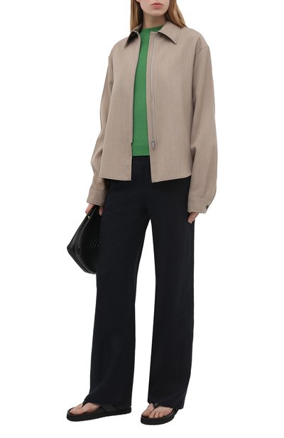 Льняные брюки EMPORIO ARMANI, арт. ANP40T/A2057, фото 2