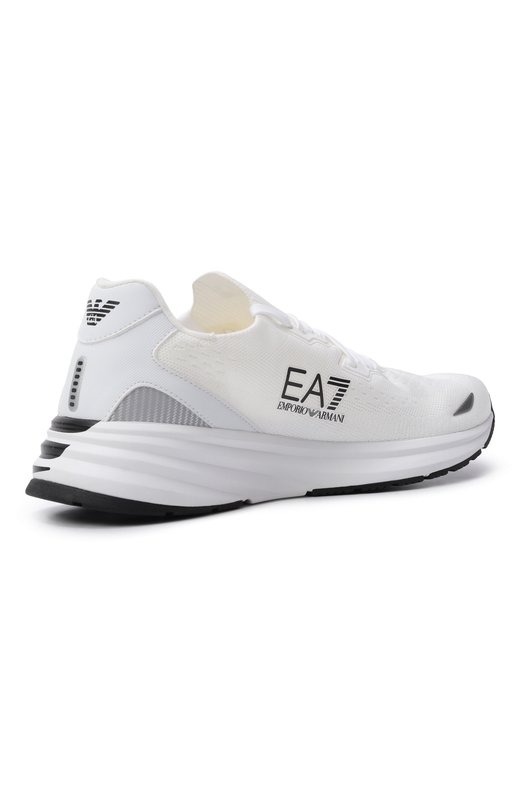 Текстильные кроссовки Crusher Distance Knit 2.0 EA7 7X000652/AF18639 Белый  7X000652/AF18639 Фото 4