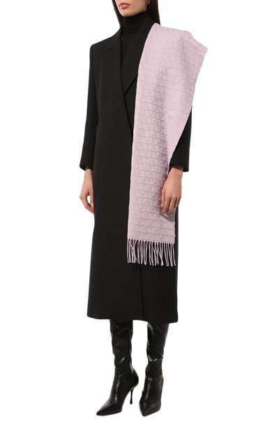 Шерстяной шарф VALENTINO, арт. 5W2ER028/ICM, фото 2